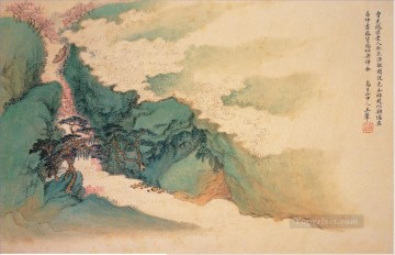 桃の花の繁体字中国語のジャンク Oil Paintings